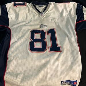 White and Blue NFL Jersey